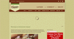 Desktop Screenshot of downtowncamas.com