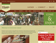 Tablet Screenshot of downtowncamas.com